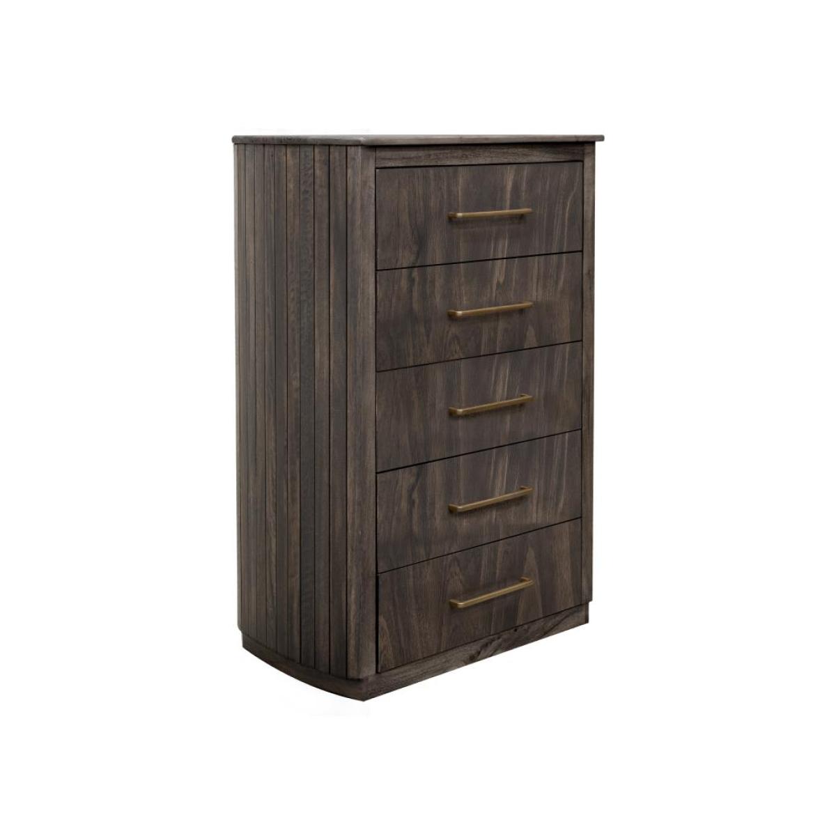 5 Drawer Chest - Dark Mezquite - Image 2