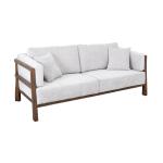 Wooden Frame, Upholstered Loveseat - Roots