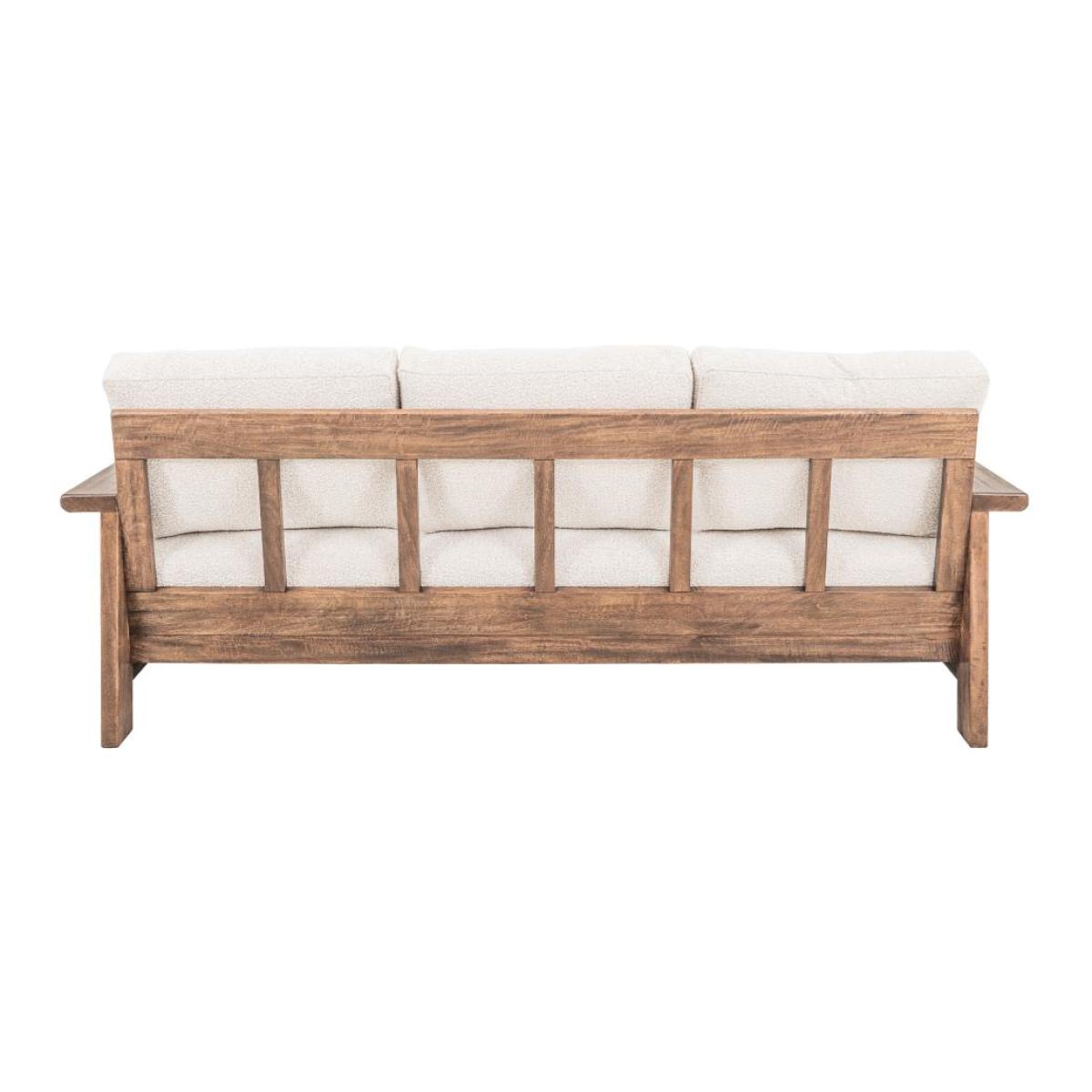 Wooden Frame, Upholstered Sofa - Duna - Image 6