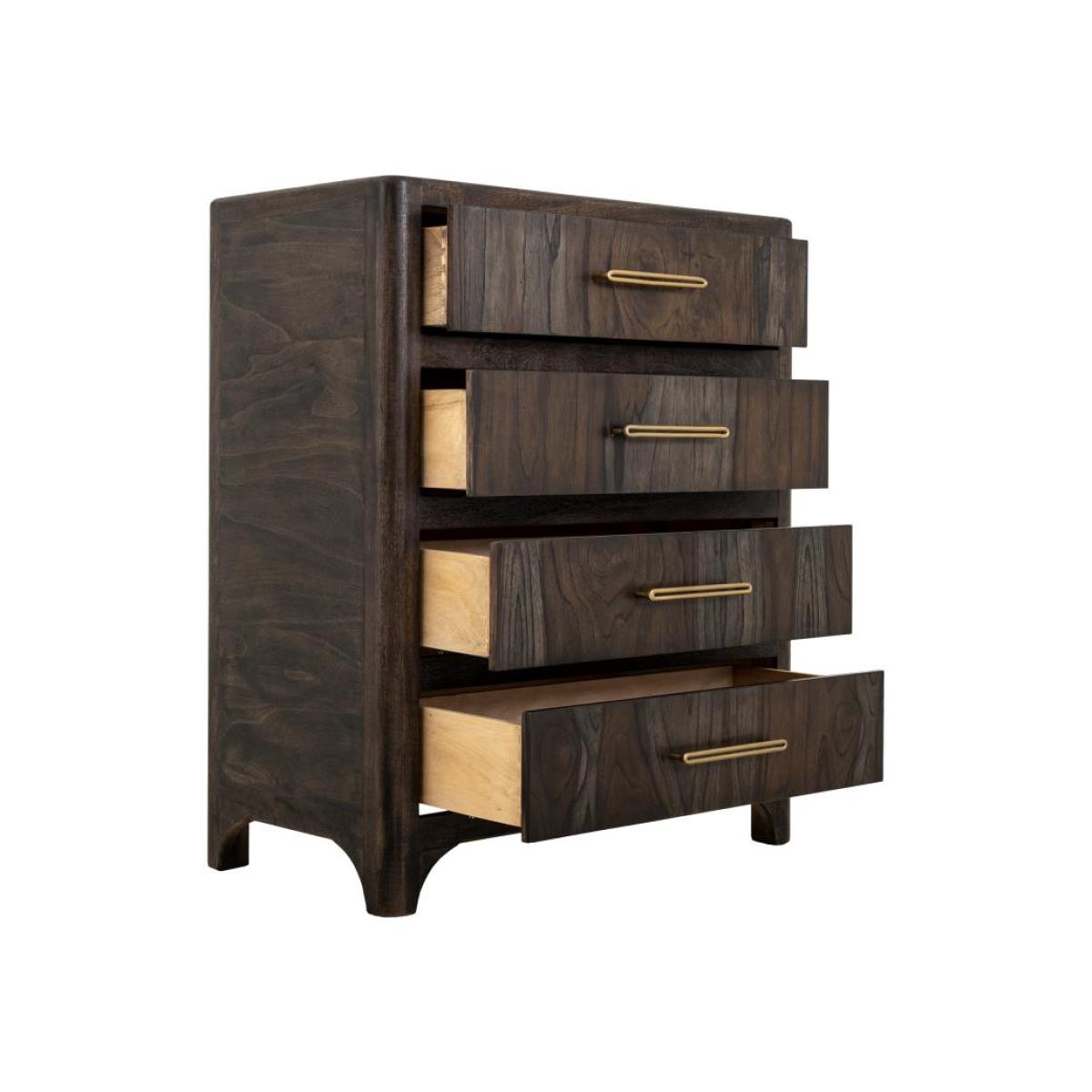 4 Drawer Chest - Dark Praga - Image 4