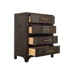 4 Drawer Chest - Dark Praga - Image 4