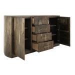 4 Drawer & 2 Door Buffet – Balam Accent Furniture Accent Furniture 17
