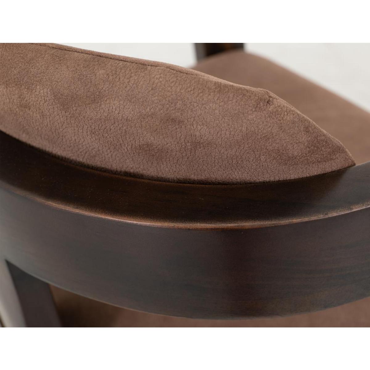 Raramuri Poly Suede Upholstered Chair - Image 10