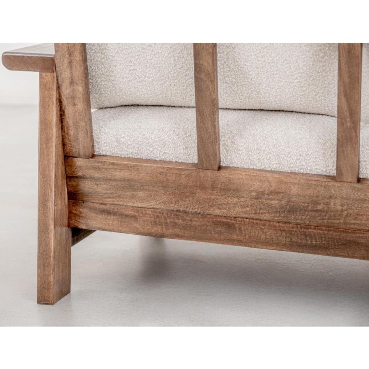 Wooden Frame, Upholstered Sofa - Duna - Image 11