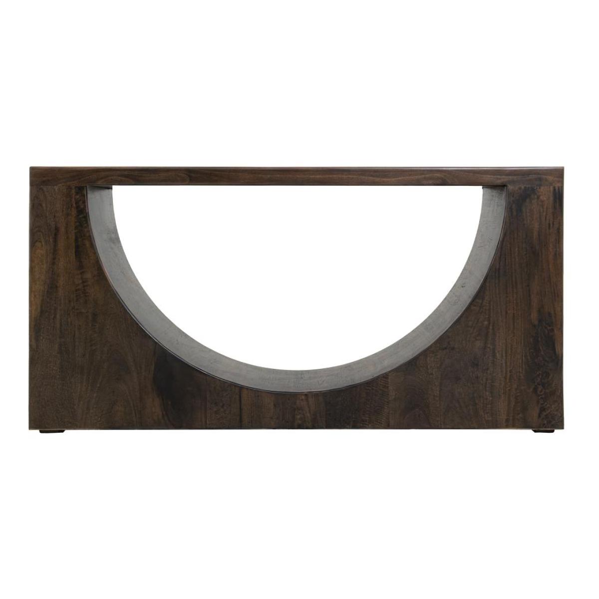 Wooden Sofa Table - Dark Mezquite - Image 2