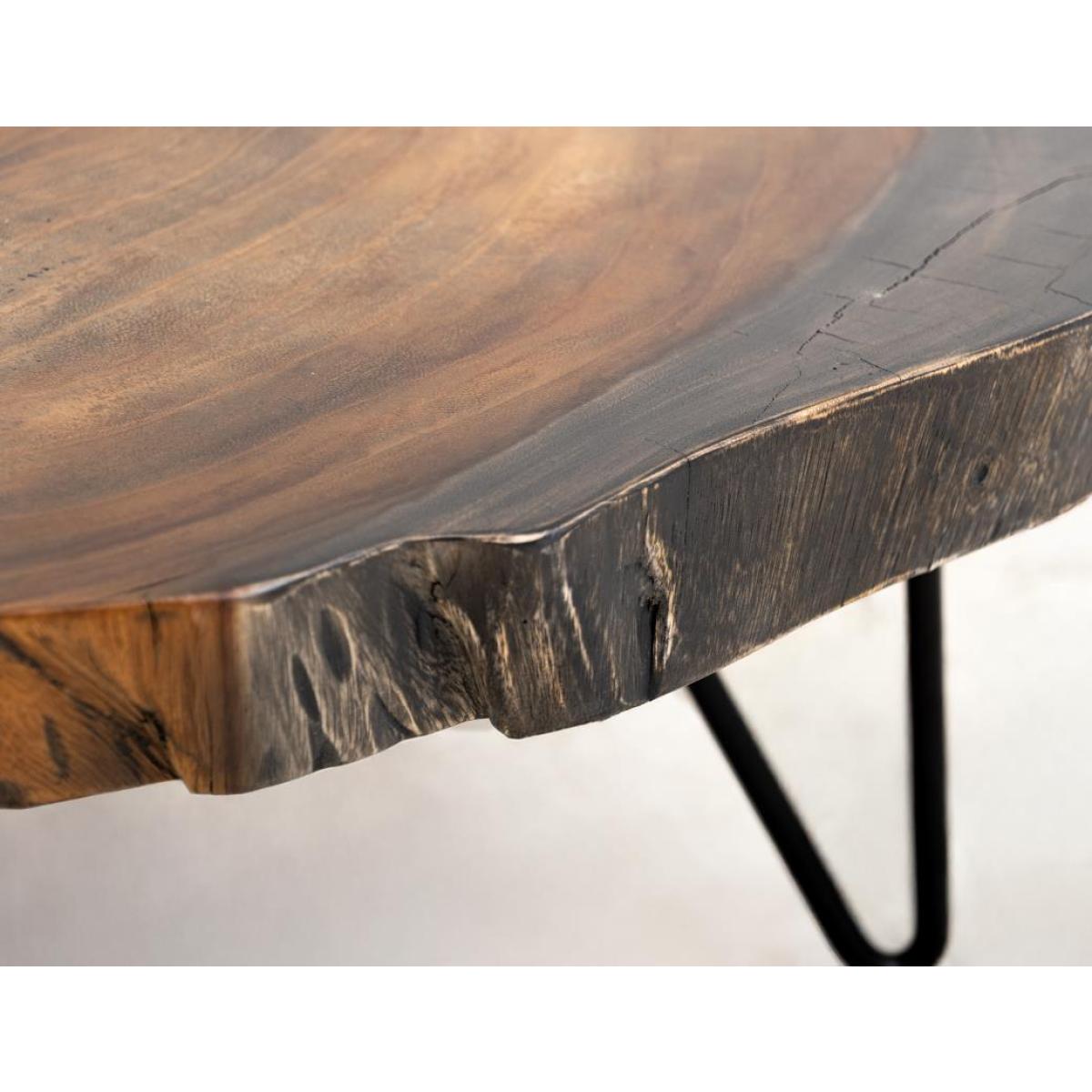 Live Edge Cocktail Table - Parota Epoxy - Image 8