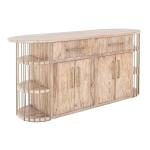 2 Drawer & 4 Door, 6 Shelf Kitchen Island - Balam - Image 3