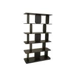 5 Shelves, Bookcase – Mezquite Bookcases Black 11
