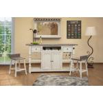 24" Wooden Stool - Stone - Image 3