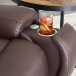 Uc671 5-zone Power Recliner Recliners Brown 20