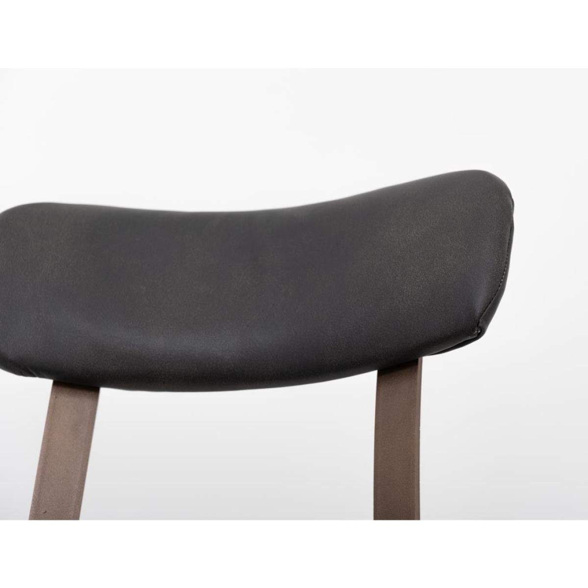 Upholstered Adjustable 24-30" Swivel Iron Base Barstool - Altea - Image 8