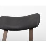 Upholstered Adjustable 24-30" Swivel Iron Base Barstool - Altea - Image 8