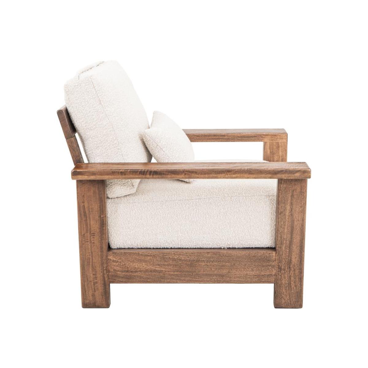 Wooden Frame & Base, Armchair - Duna - Image 4