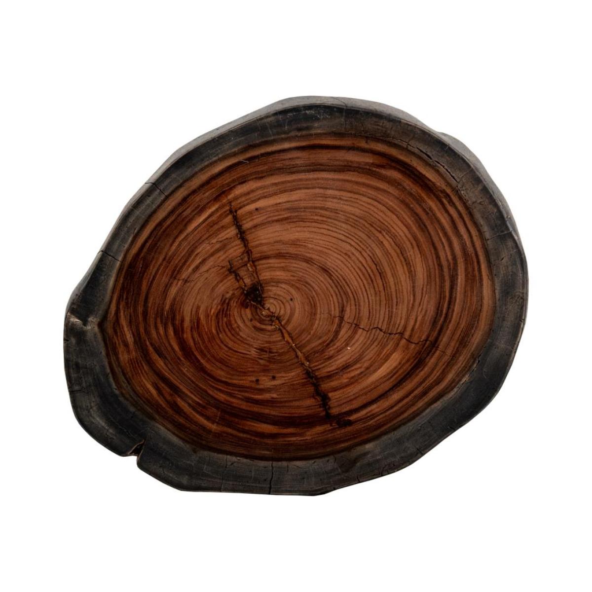 Live Edge End Table - Parota Epoxy - Image 4