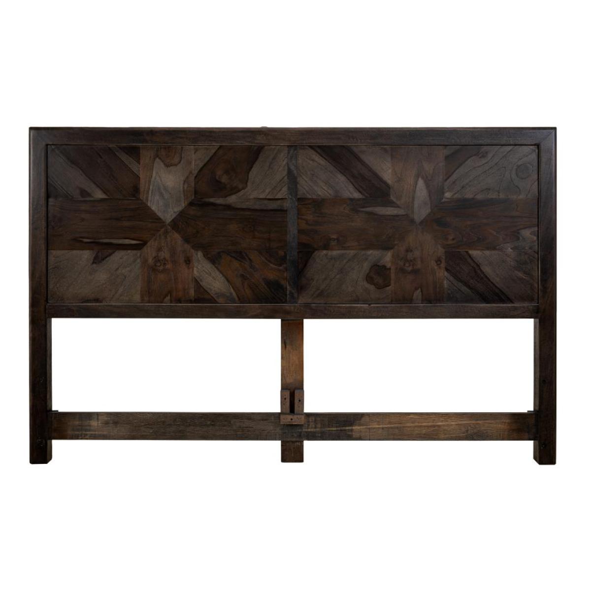 d5d0bfa83b2be0f601b418aba2ff6d80 6/6 Eastern King Headboard - Dark Praga - Image 1