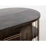 2 Drawer & 4 Door, 6 Shelf Kitchen Island – Balam Dining Storage Black 16