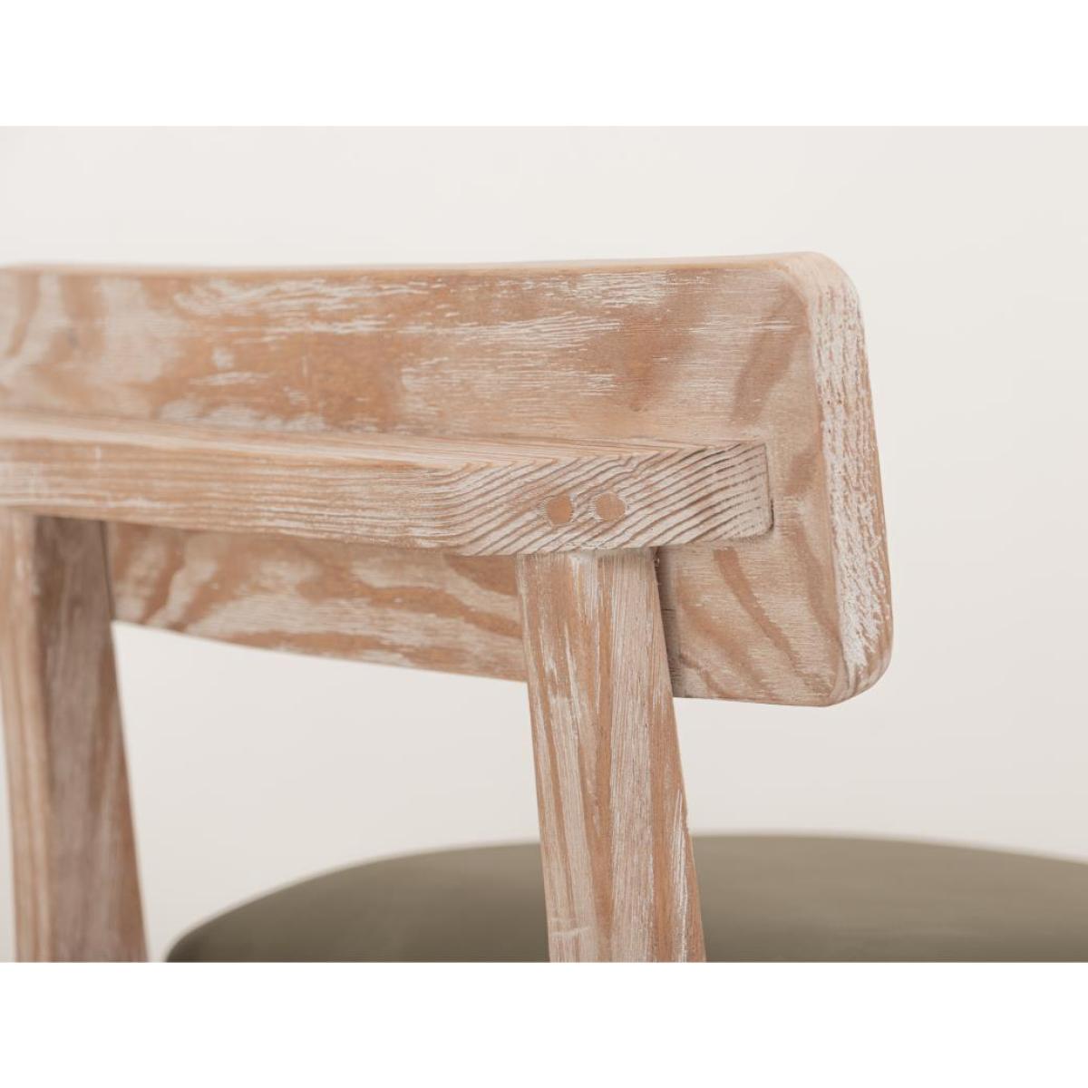 Upholstered Barstool 24" - Balam - Image 8