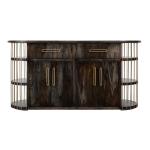 5 Drawer & 2 Door Gentleman’s Chest – Balam Chests Black 2