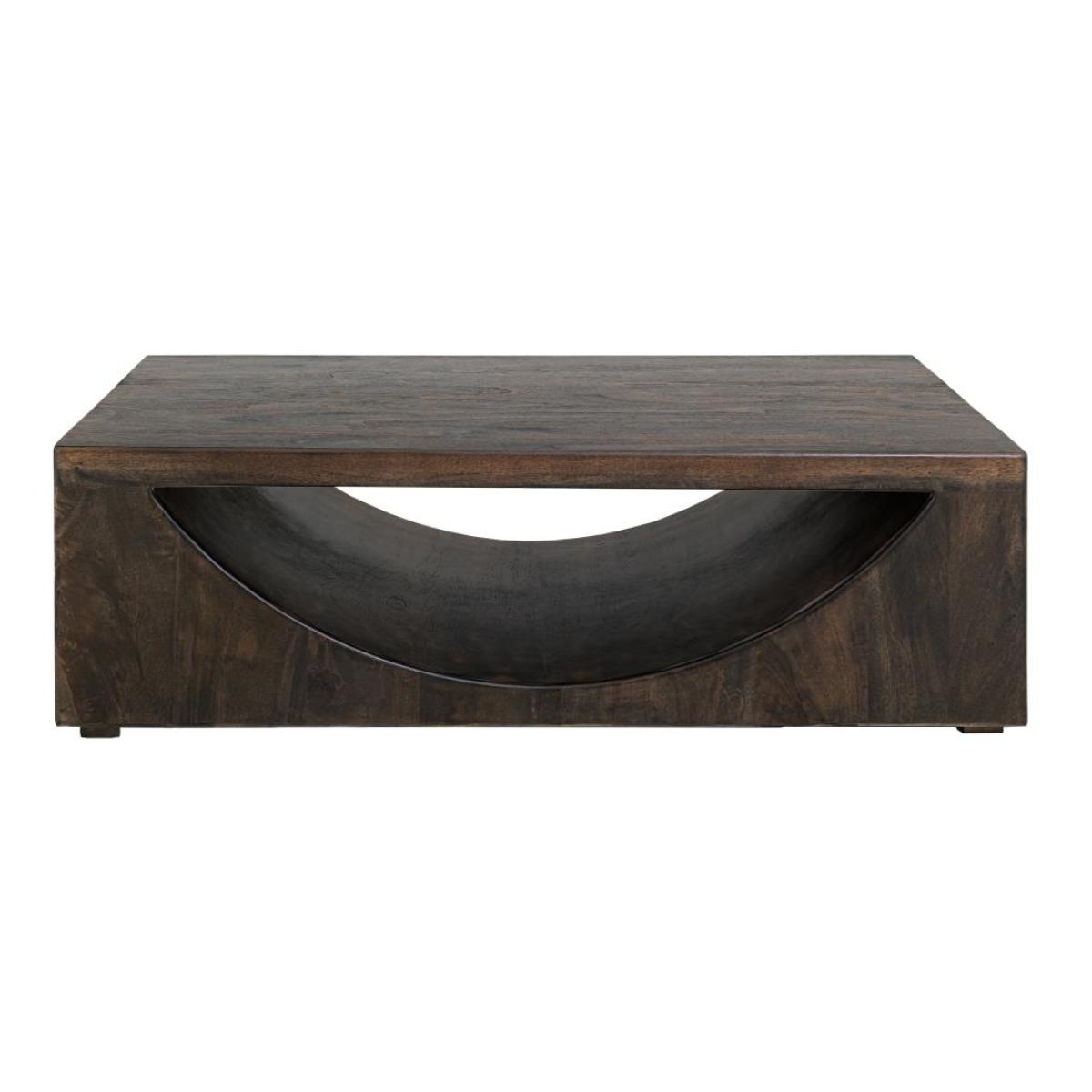 Wooden Cocktail Table – Dark Mezquite Cocktail & Coffee Tables Cocktail & Coffee Tables 4