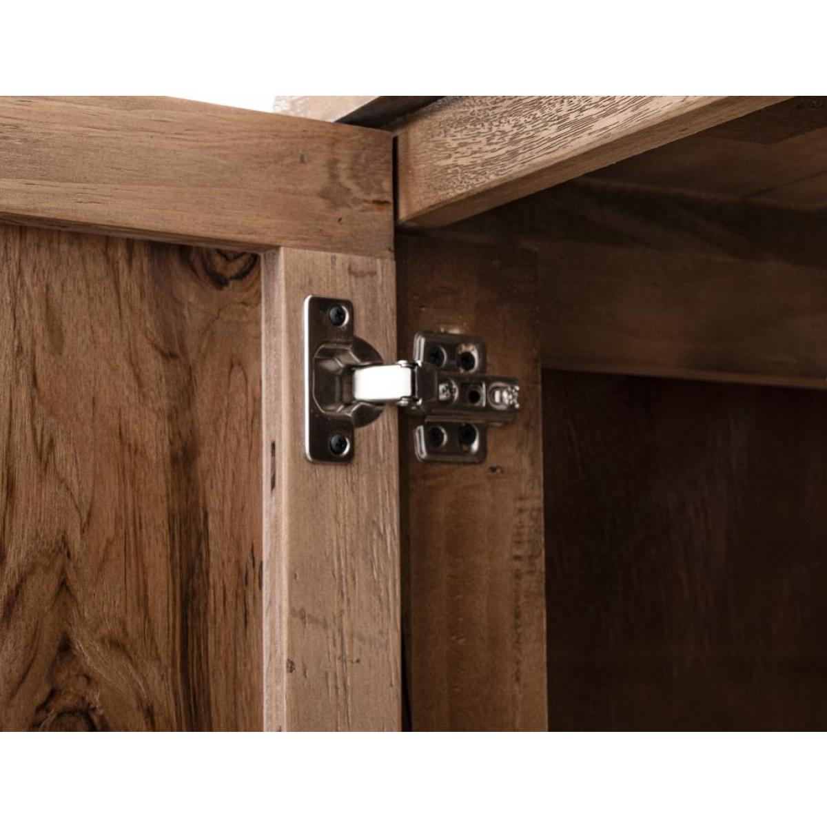 5 Drawer & 2 Door Gentleman’s Chest – Balam Chests Brown 9