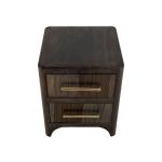 2 Drawer Nightstand - Dark Praga - Image 3