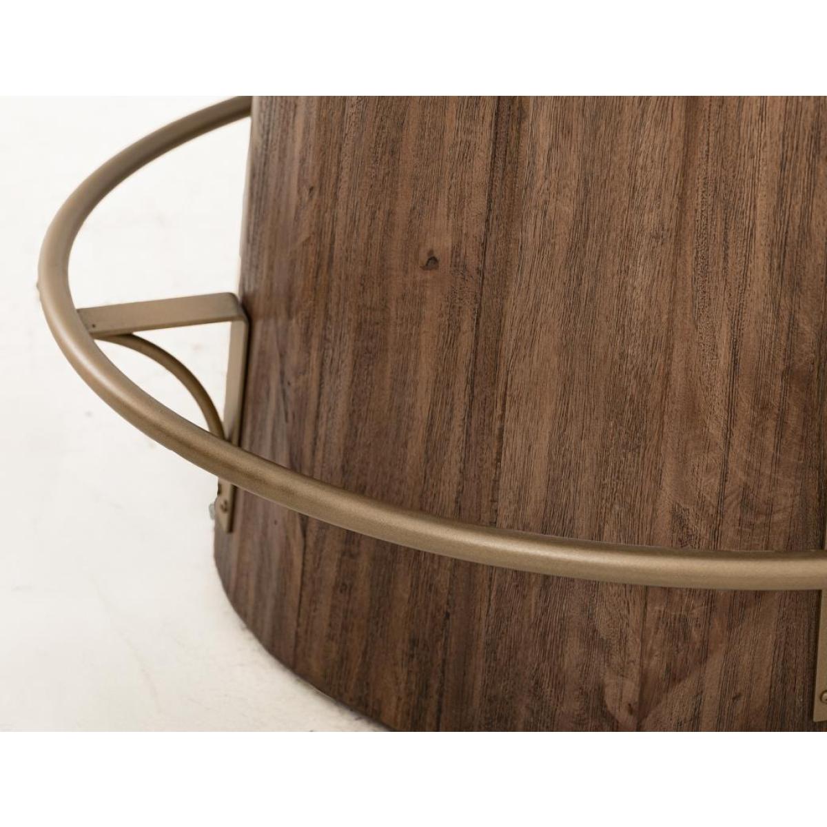 Bistro Table Base – Balam Dining Table Bases Brown 8