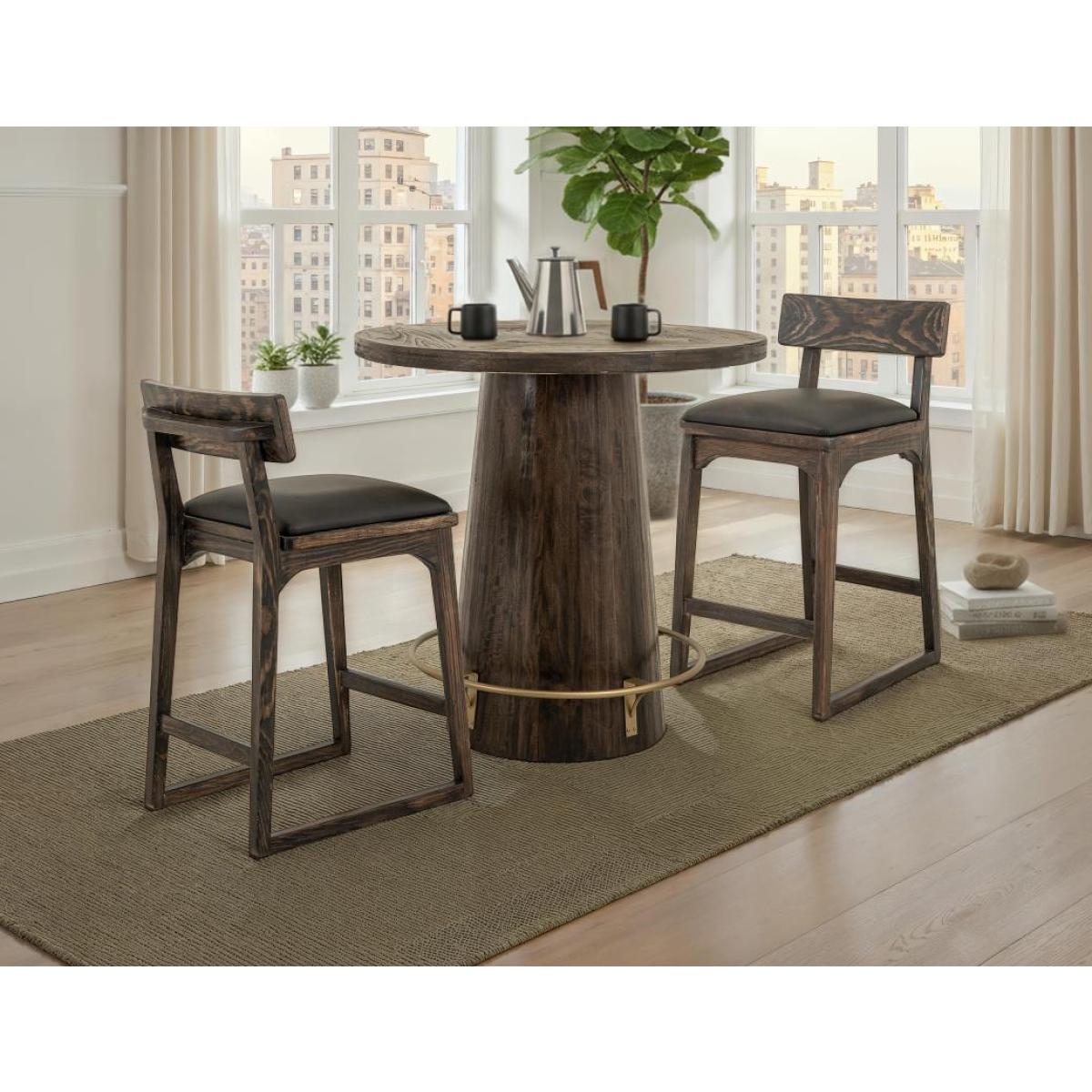 Upholstered Barstool 24" - Balam - Image 7