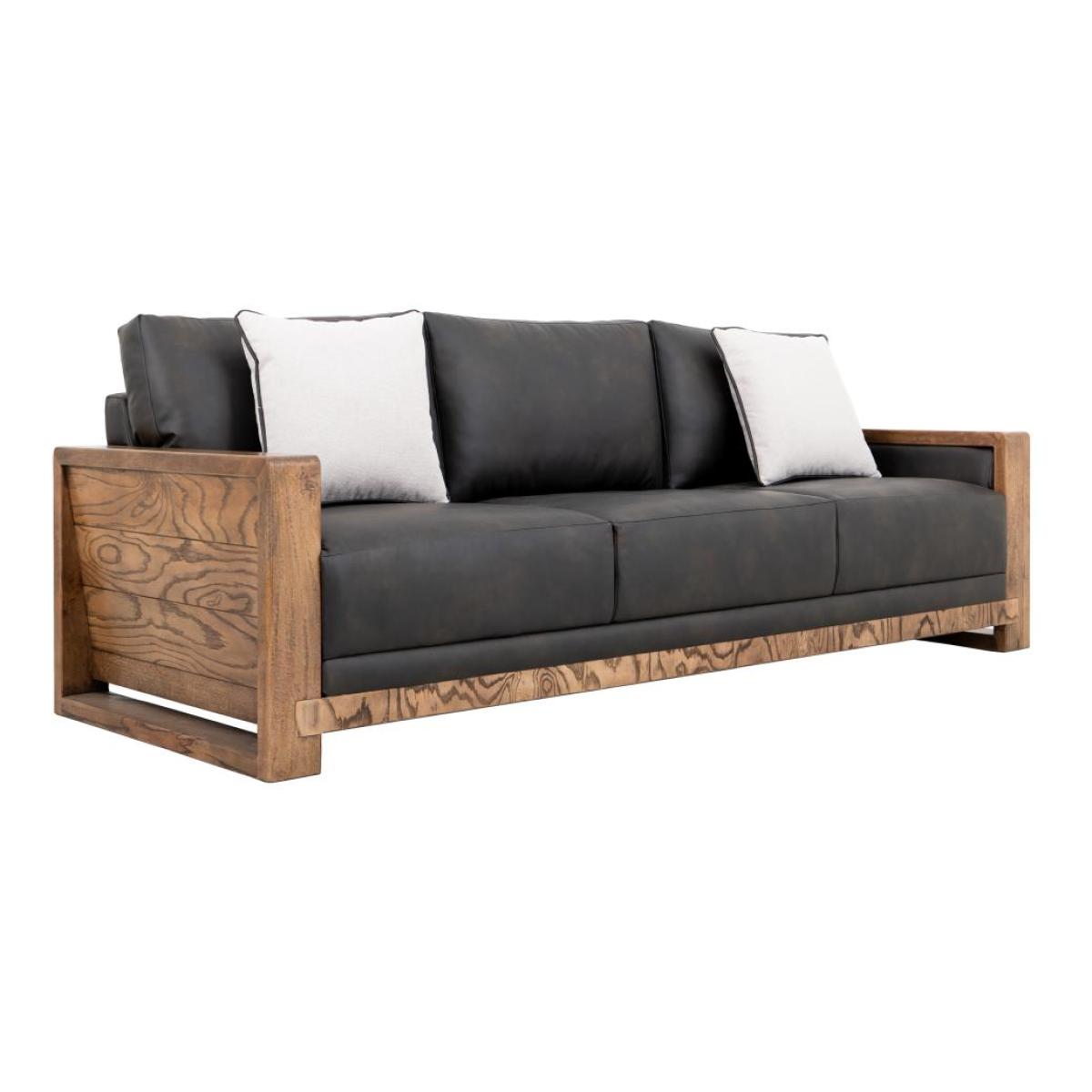 Wooden Frame, Upholstered Sofa - Ancora - Image 9