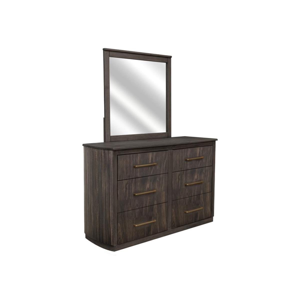 6 Drawer Dresser - Dark Mezquite - Image 4