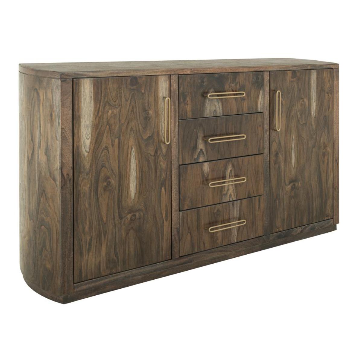 4 Drawer & 2 Door Buffet – Balam Accent Furniture Accent Furniture 5