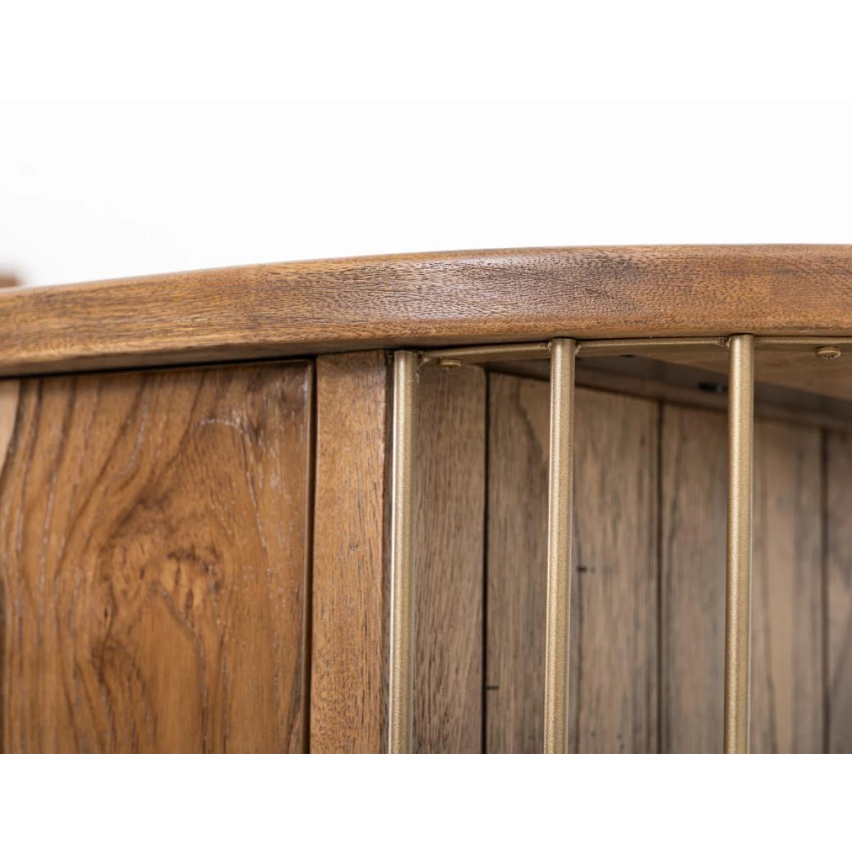 2 Drawer & 4 Door, 6 Shelf Kitchen Island – Balam Dining Storage Brown 12