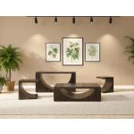Wooden Sofa Table - Dark Mezquite - Image 4