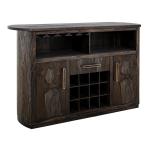 1-Drawer, 2-Door Bar with Wine Grid - Balam - Image 3