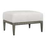 Borneo Outdoor Ottoman, Oyster - Image 6