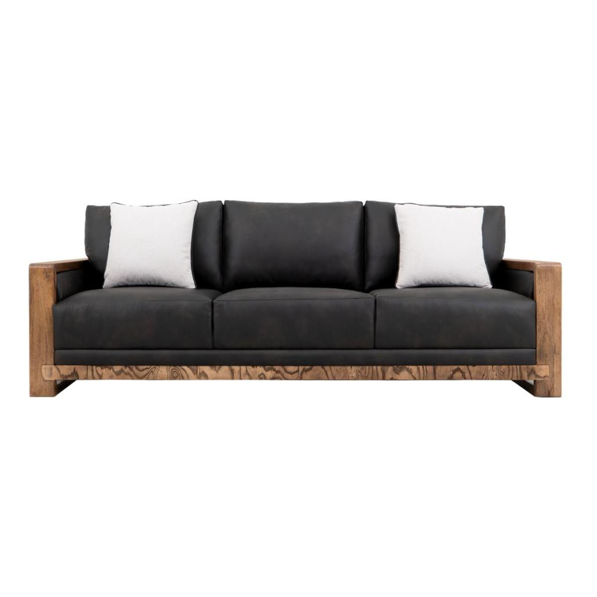 Wooden Frame, Upholstered Sofa - Ancora - Image 6