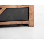 Wooden Frame, Upholstered Loveseat - Ancora - Image 6