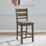 Brook Bay Slat Back Uph Counter Chair (RTA)