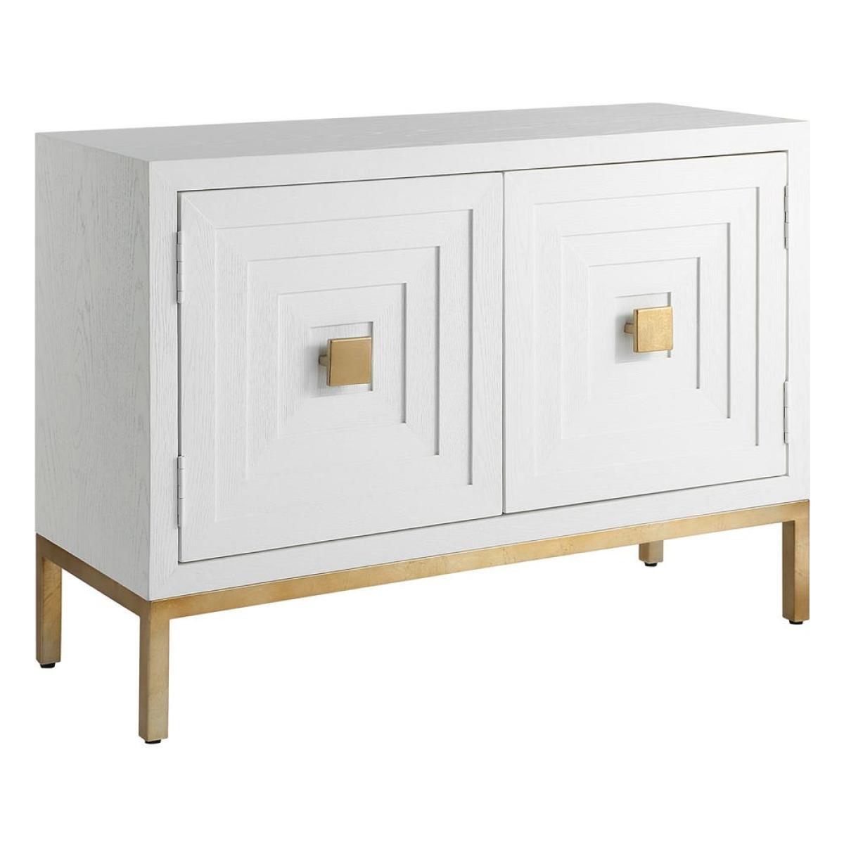 Aiken 2 Door Cabinet, White - Image 6