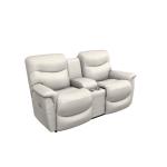 James Power Reclining Loveseat W/ Headrest, Lumbar & Console
