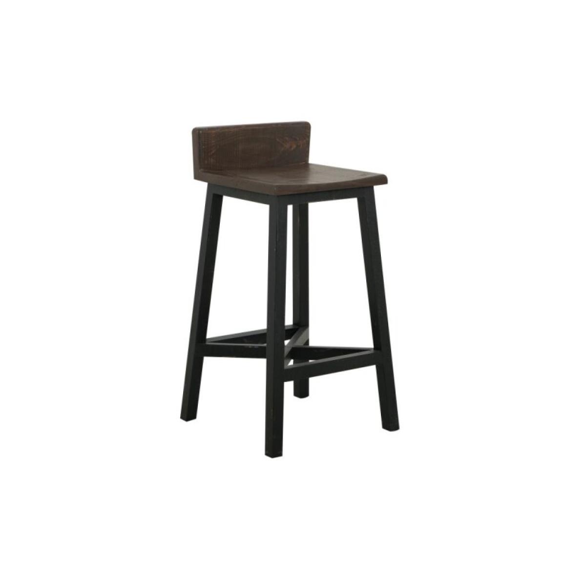30" Wooden Stool - Pueblo - Image 2