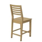 24" Aspen Ladder Back Counter Stool - Image 27
