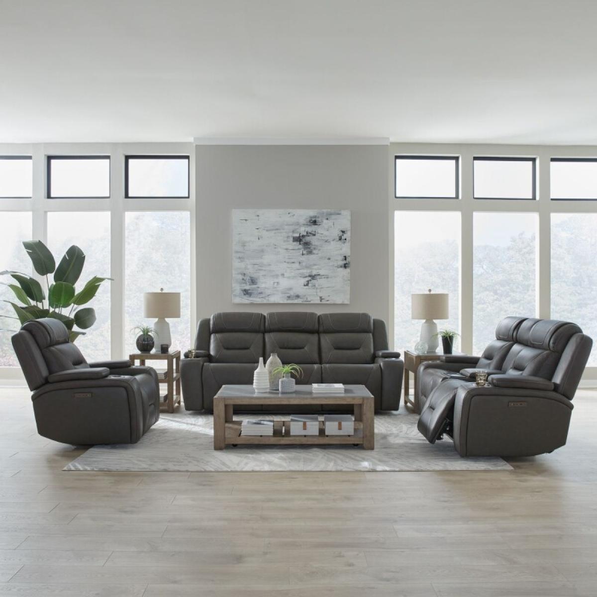 Chapman Sofa w/ Loveseat & Recliner - Image 2