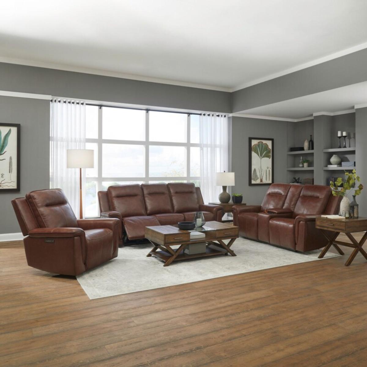 Avery Sofa w/ Loveseat & Recliner - Image 2