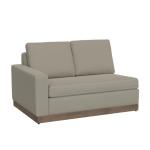 Wooden Frame & Base, Sectional Left-Arm Loveseat - Georgia
