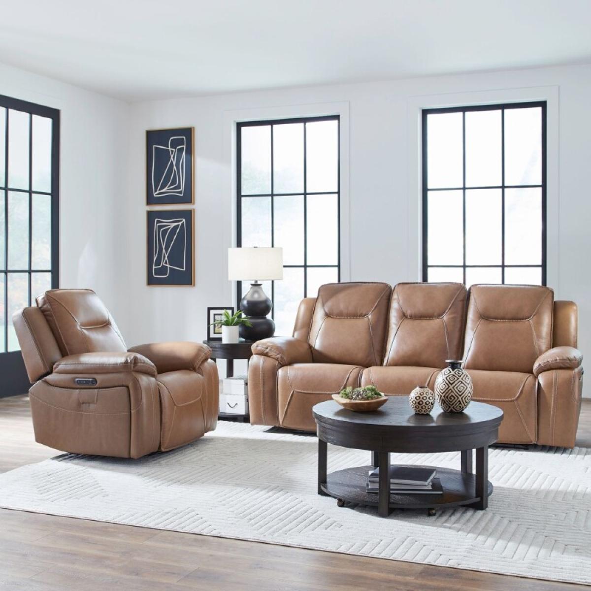 Callihan Sofa & Recliner - Image 2