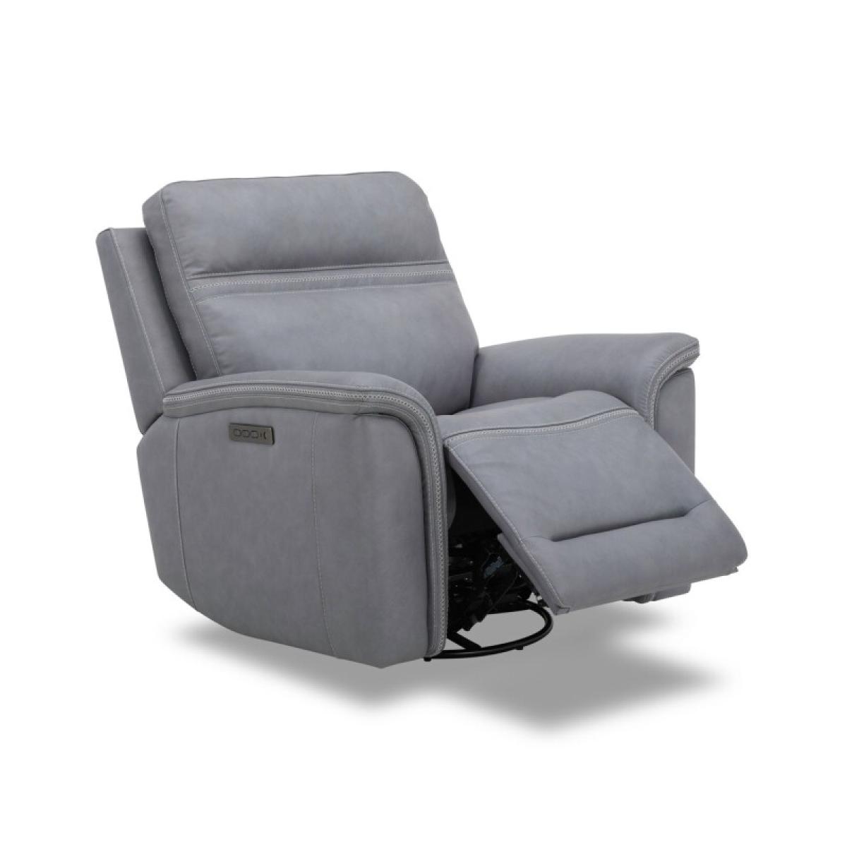 Cooper SG Recliner P3 - Blue Gray - Image 2