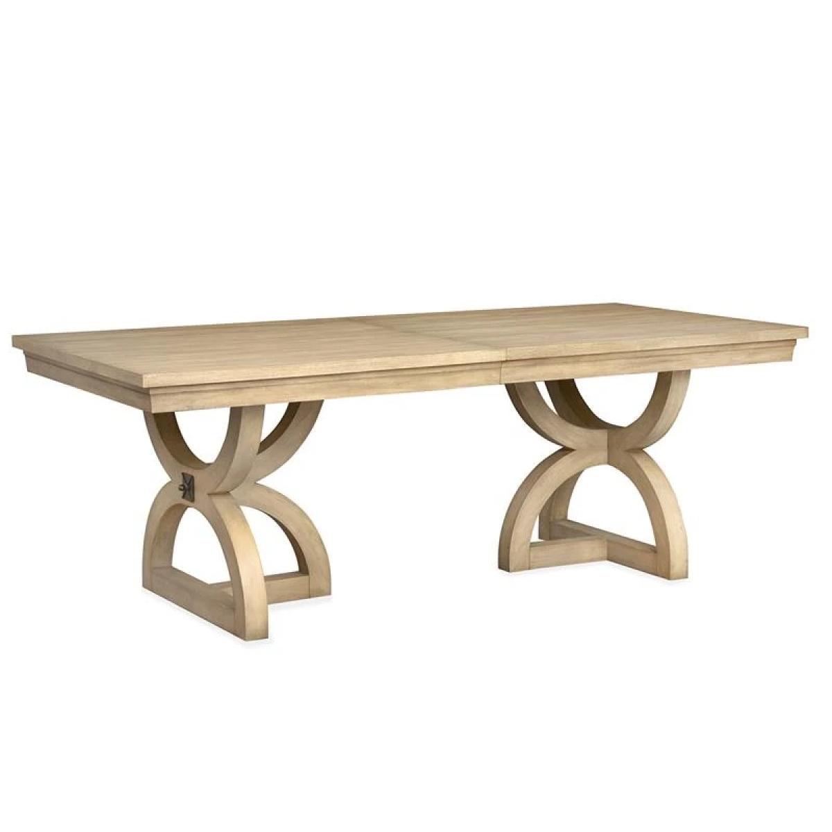 024ab11349b3cb5ad9235afb90efe59f Coventry D6480-21B Wood Trestle Dining Table Base KD - Image 1