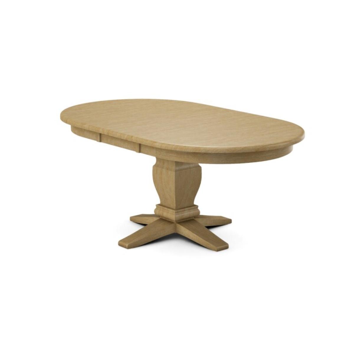 Build Your Own Pedestal Table w/42" x 72" Butterfly Leaf Extension Tabletop w/ Half Bullnose Edge - Image 10