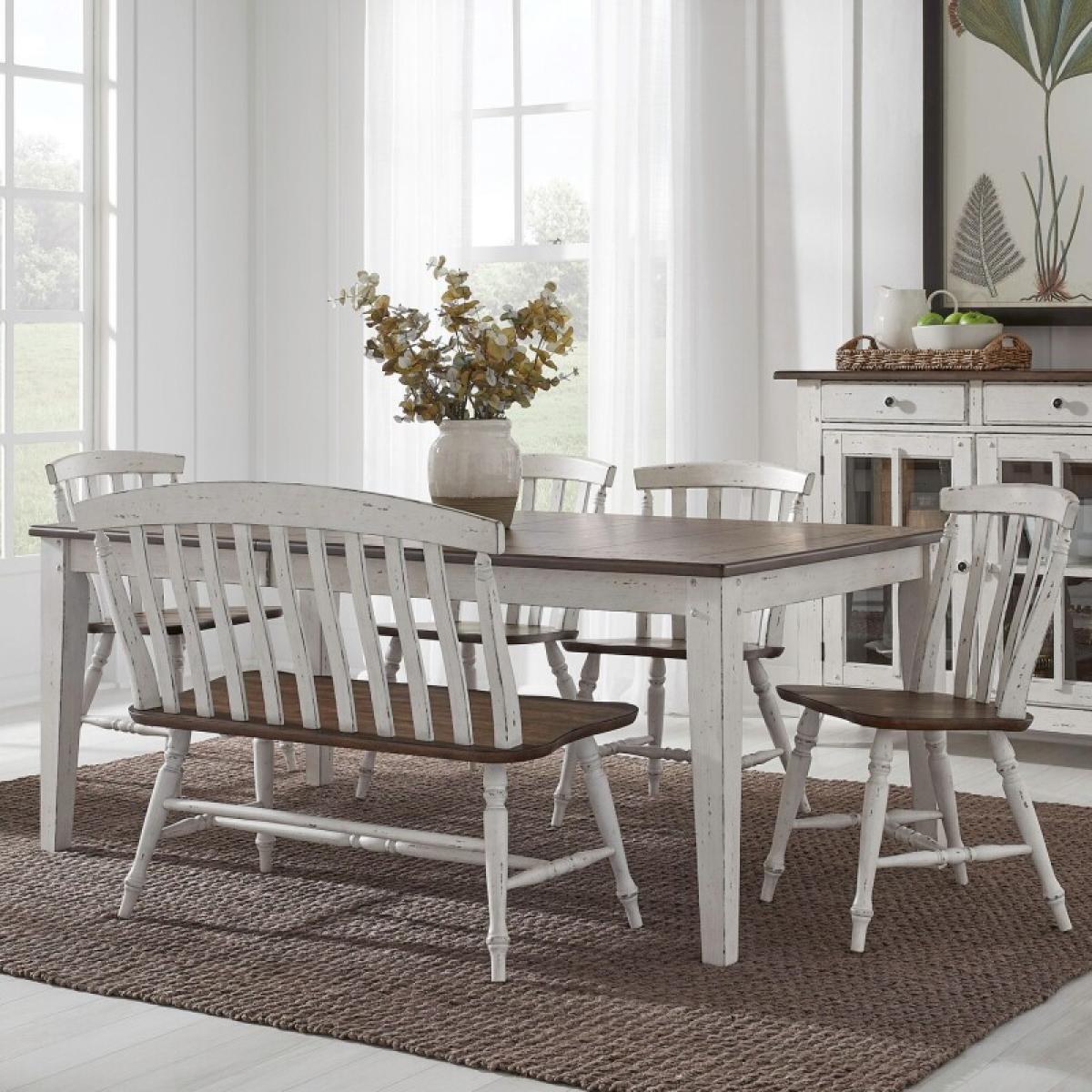 Al Fresco 6 Piece Rectangular Table Set - Image 2