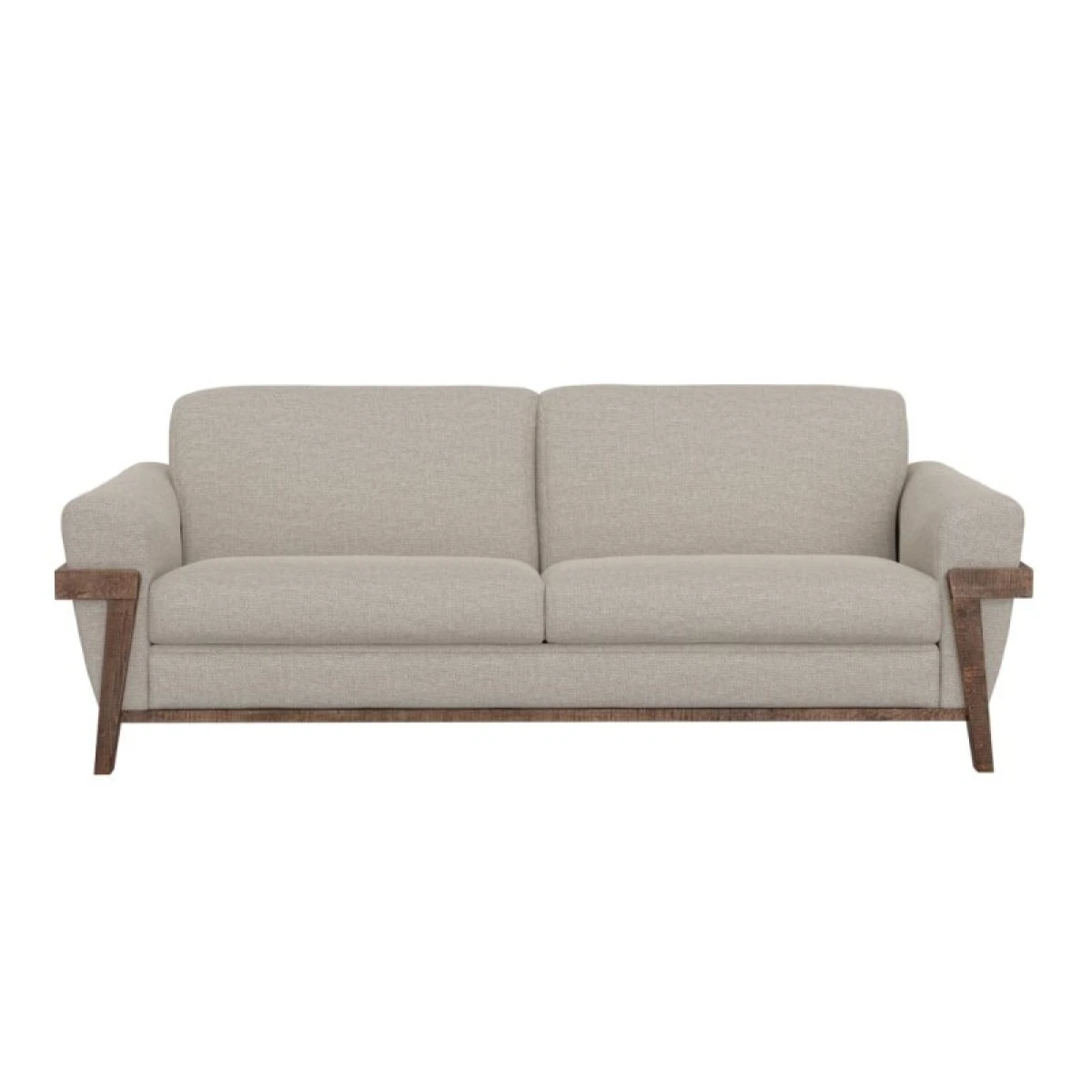 Loft Brown Wooden Frame & Base, Sofa - Image 2